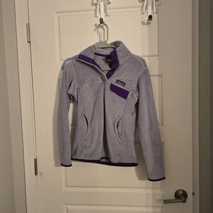 Patagonia Purple Fleece Pullover